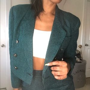 VINTAGE Teal 2 piece set